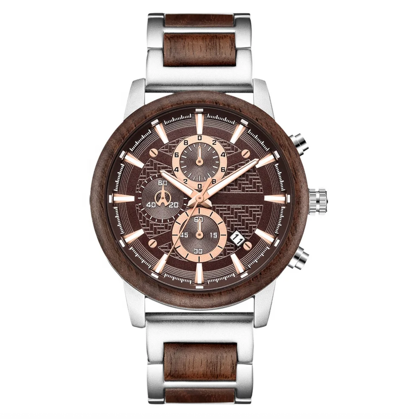 ⌚ Retired Rock Star™ Wood & Steel Watch – Limited Edition