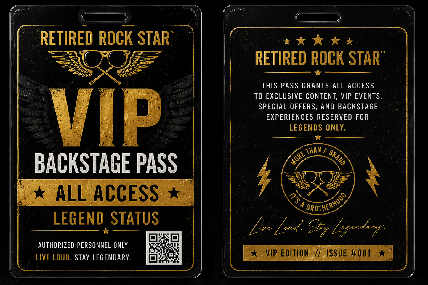 VIP BACKSTAGE PASS™ LANYARD