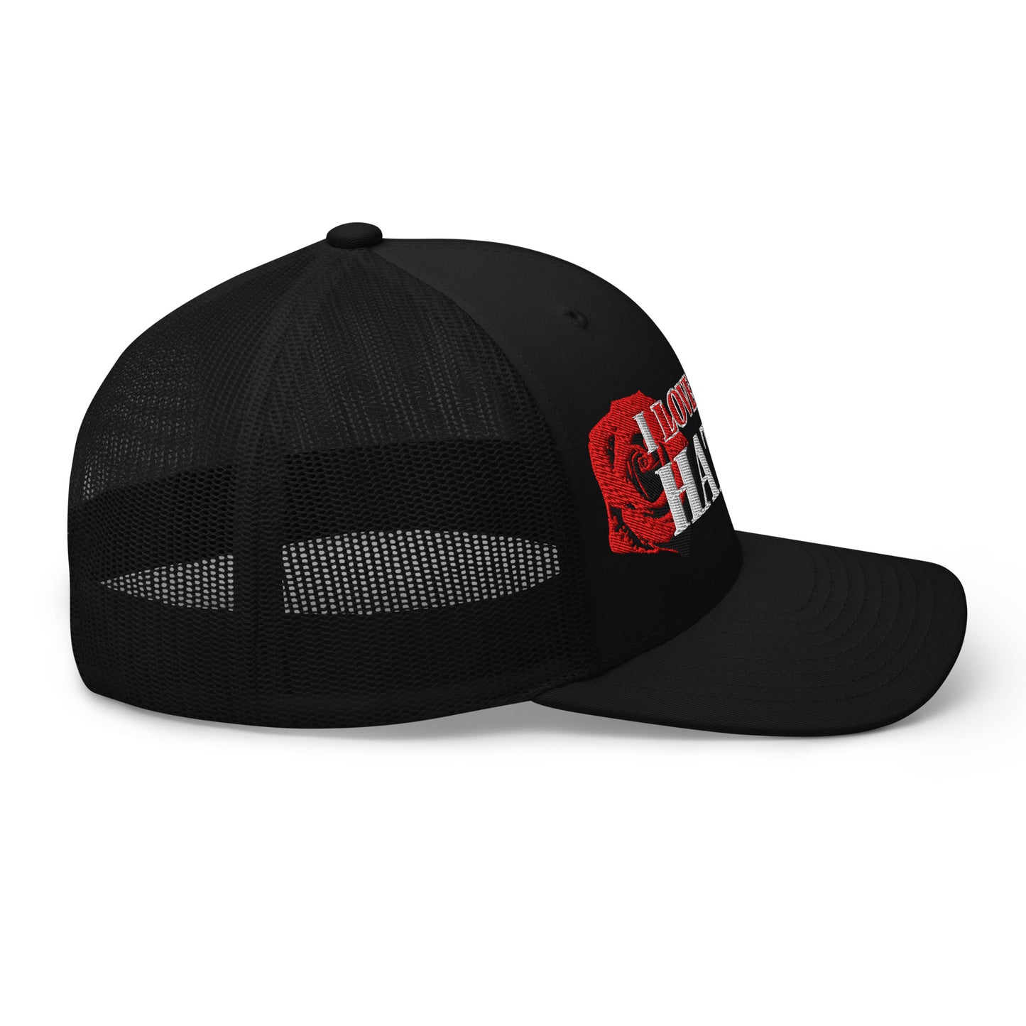 The "I LOVE ALL MY HATERS" Trucker Hat by Retired Rock Star™