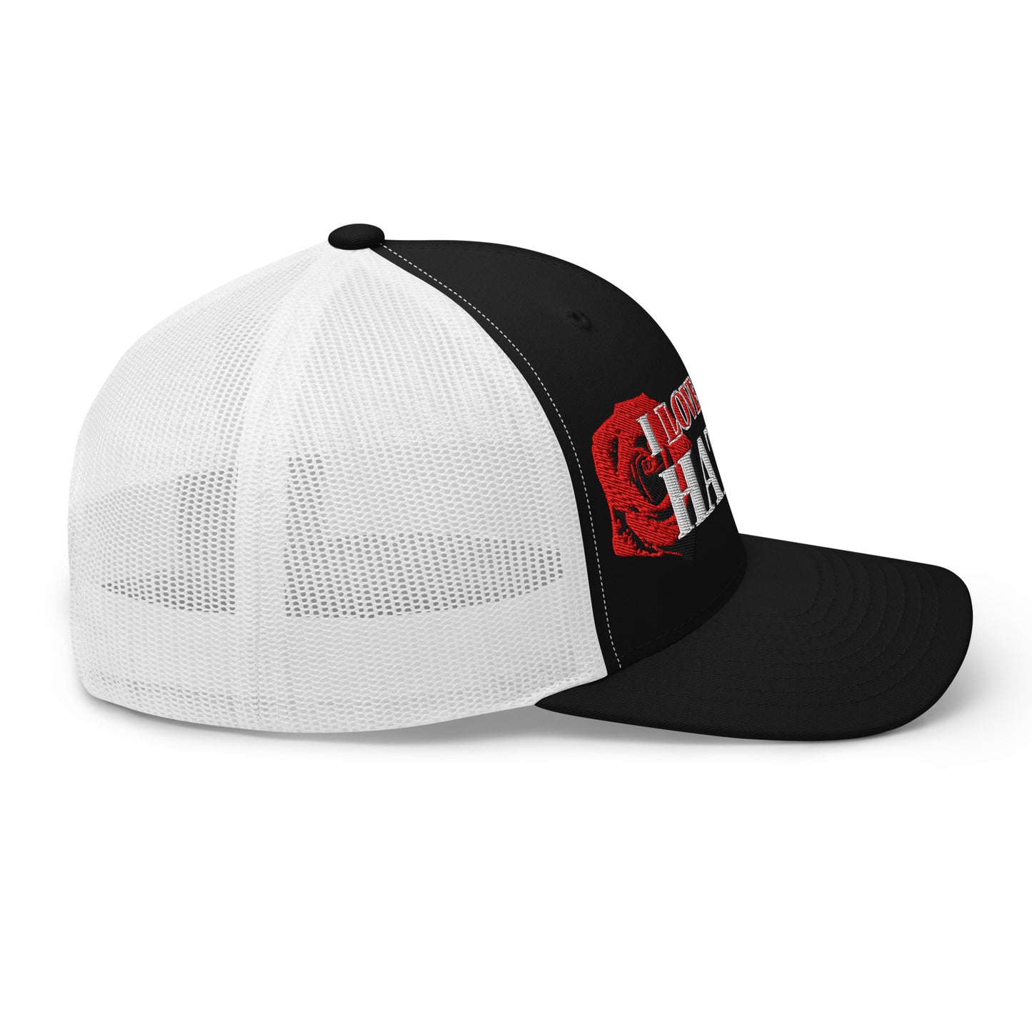 The "I LOVE ALL MY HATERS" Trucker Hat by Retired Rock Star™