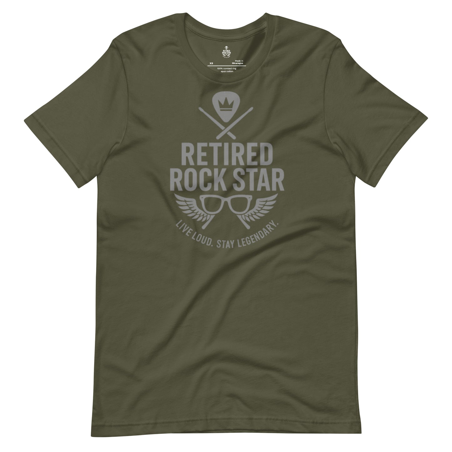 Retired Rock Star™ The OG Logo Tee