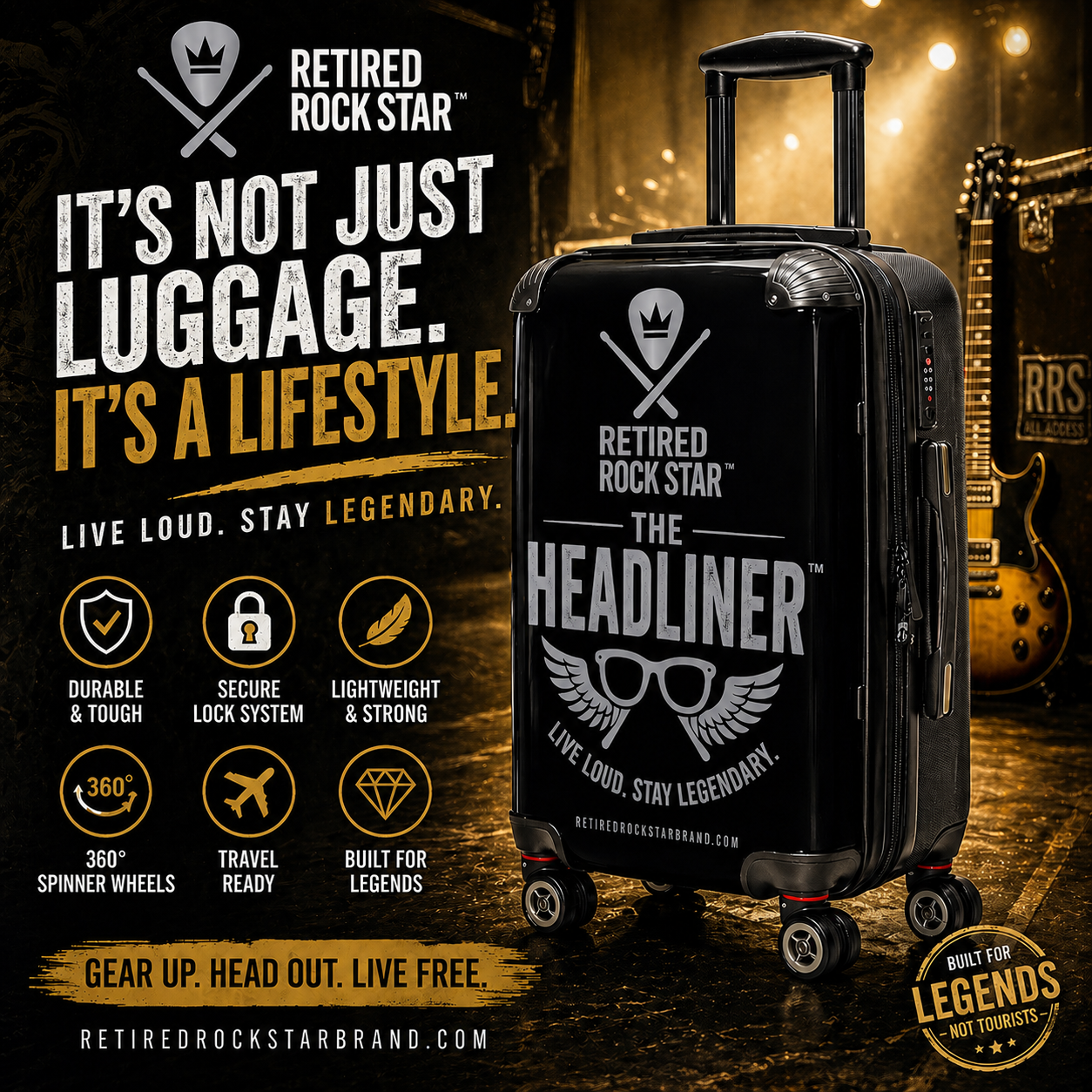 Retired Rock Star™ Travel Collection